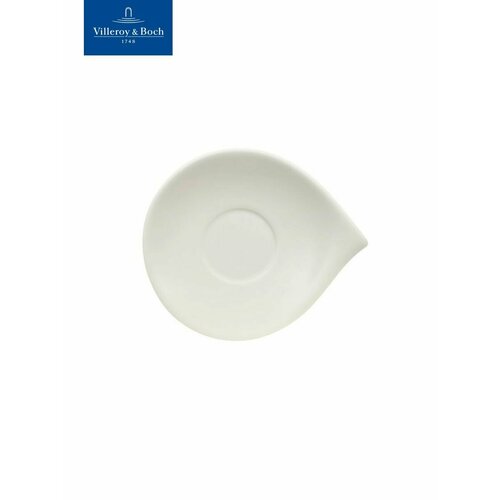 фото Блюдце к чашке для эспрессо 14х12см, flow, villeroy & boch, премиум-фарфор