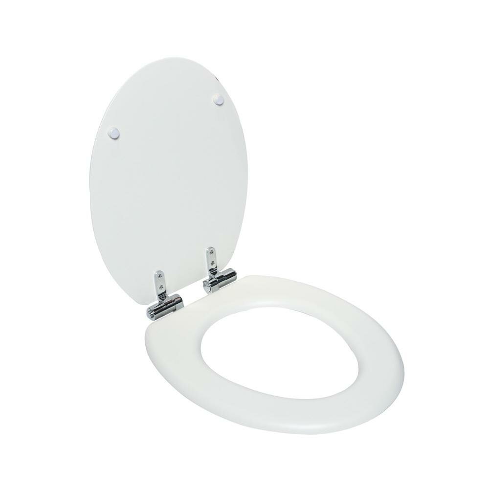 Сиденье для унитаза KONSENSA Терни с микролифтом цвет белый — фото 1