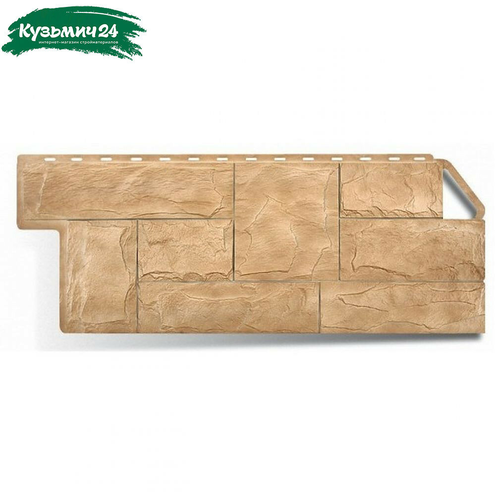 Сайдинг цоколь панель гранит Уральский