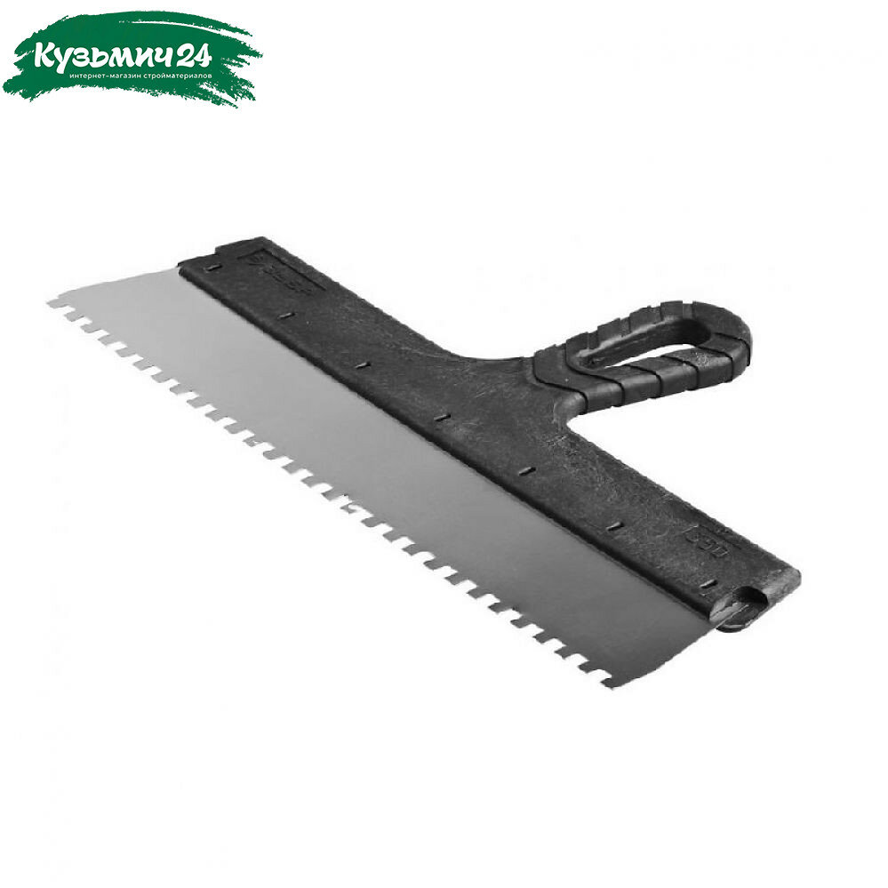 Шпатель фасадный зубчатый 350 мм зуб 8х8 кедр 2 шт