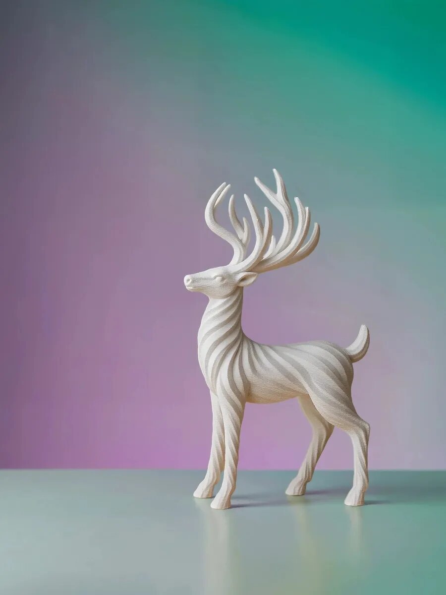 Новогодний олень — фото 1