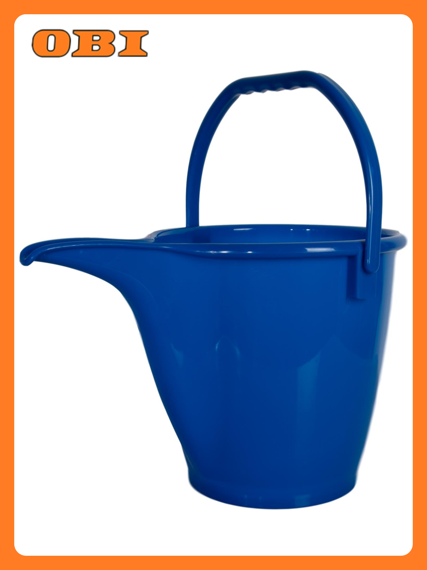 Лейка-ведро садовая пластиковая 10 л в ассортименте