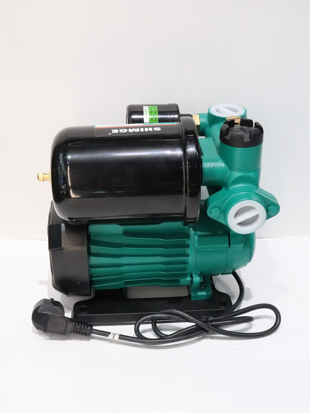 Насос Shimge PW 370, поверхностный, чугун, 370 Вт, 40л/мин, автоматика — фото 1