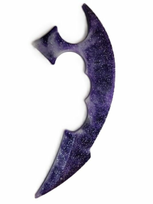 Сувенирный нож из эпоксидной смолы