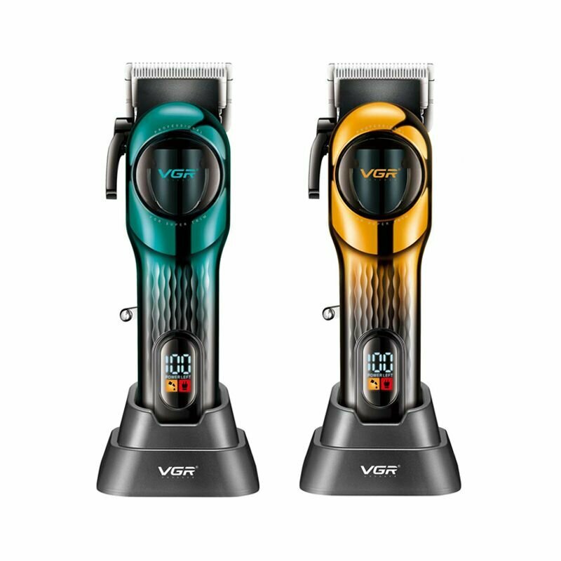 Электрические машинки для стрижки VGR-166, для волос и тела, нержавейка, питание от USB — фото 1