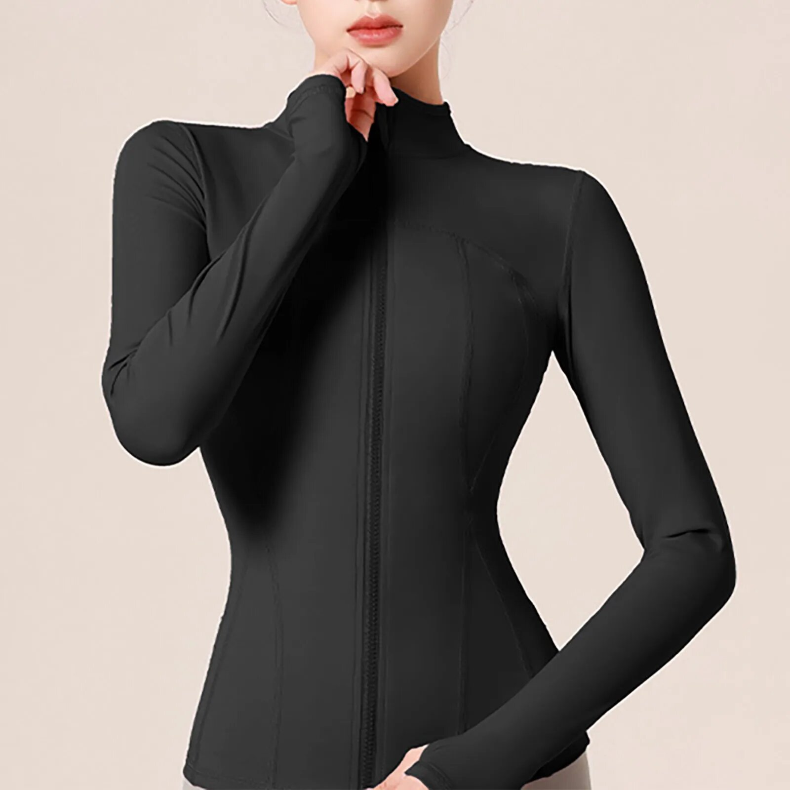 Куртка спортивная ZOMAXIUJEE размер M черный