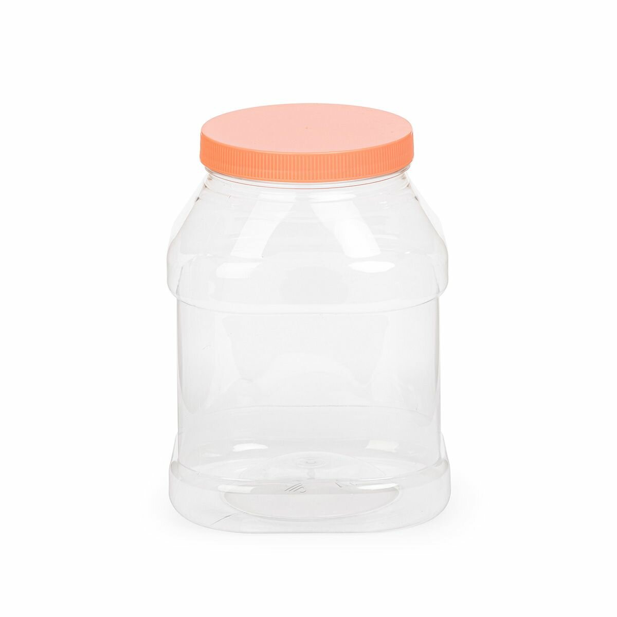 Банка для сыпучих продуктов Альтернатива ПЭТ прямоугольная с крышкой 3 л