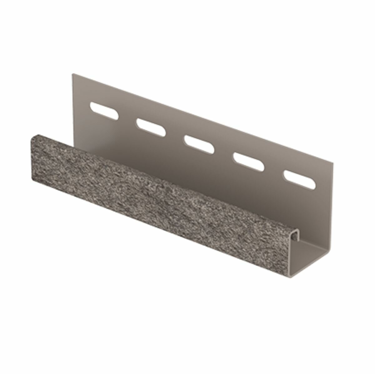 Ю-пласт J-планка (j-профиль) Стоун-хаус сланец бежевый 1 шт