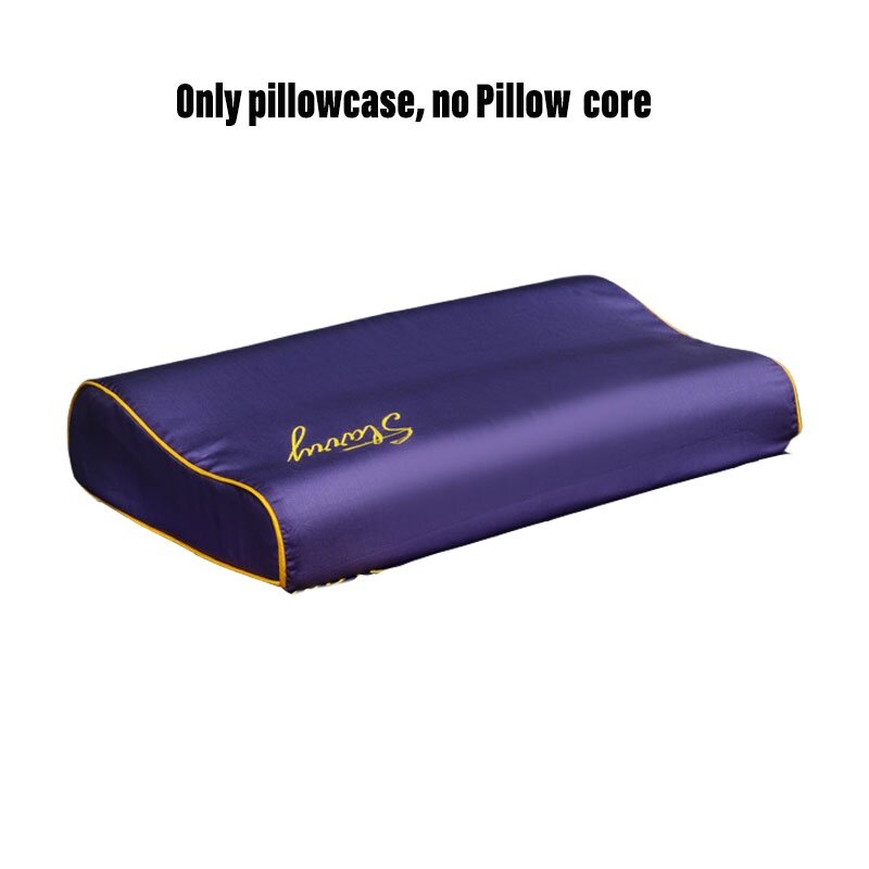 Подушка чехол мягкий и дышащий из долгосрочного хлопка современный и простой стиль несколько размеров 30*50см 40*60см фиолетовый 50*30см
