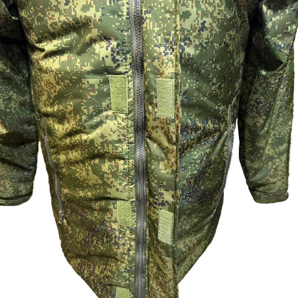 Пуховик ВОЕНГЛАВ / Бушлат вкпо 8 слой мембрана размер 46-176 зеленый