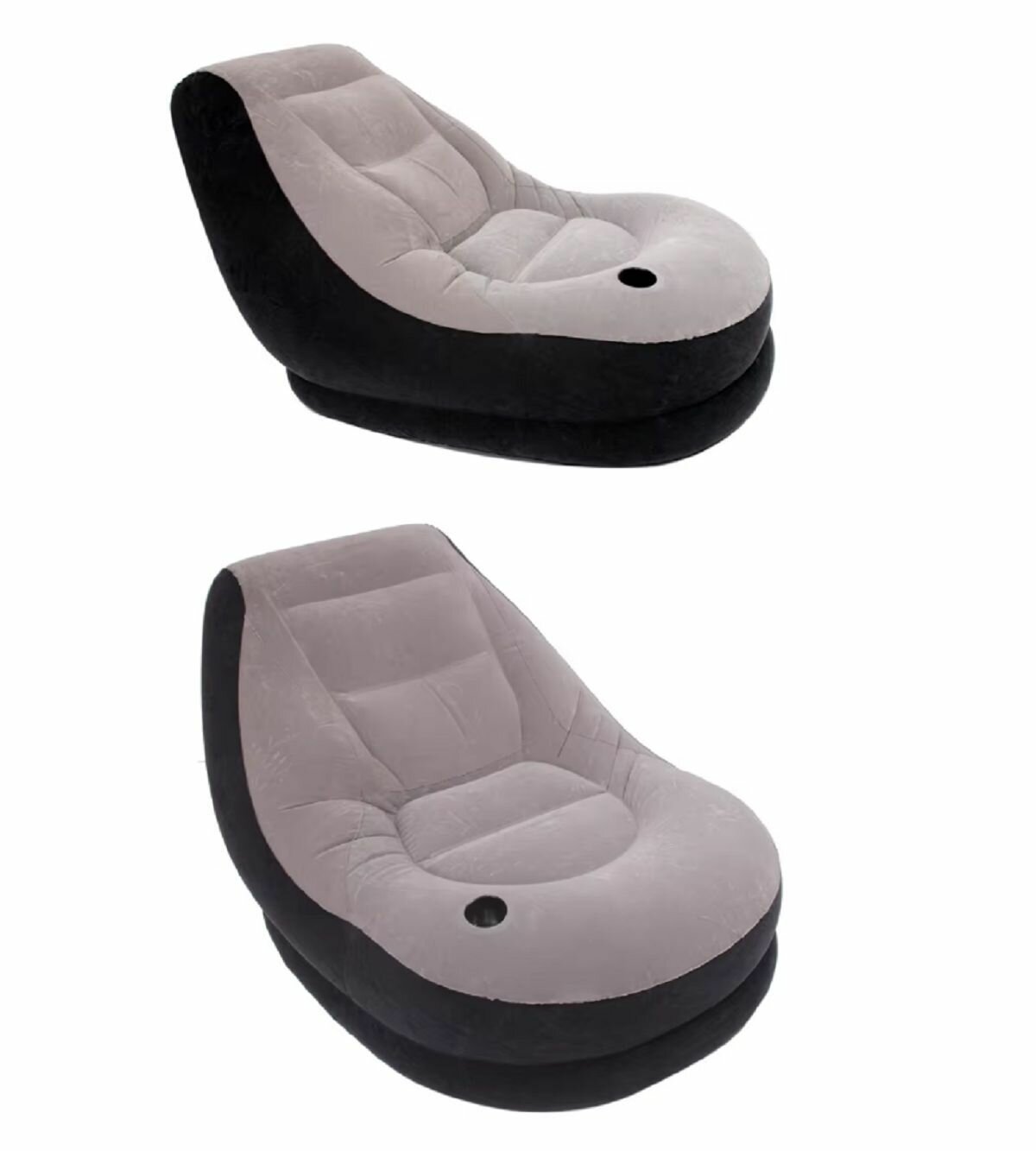 Надувное кресло с пуфиком Intex 102x137x79 см, 68564 — фото 1