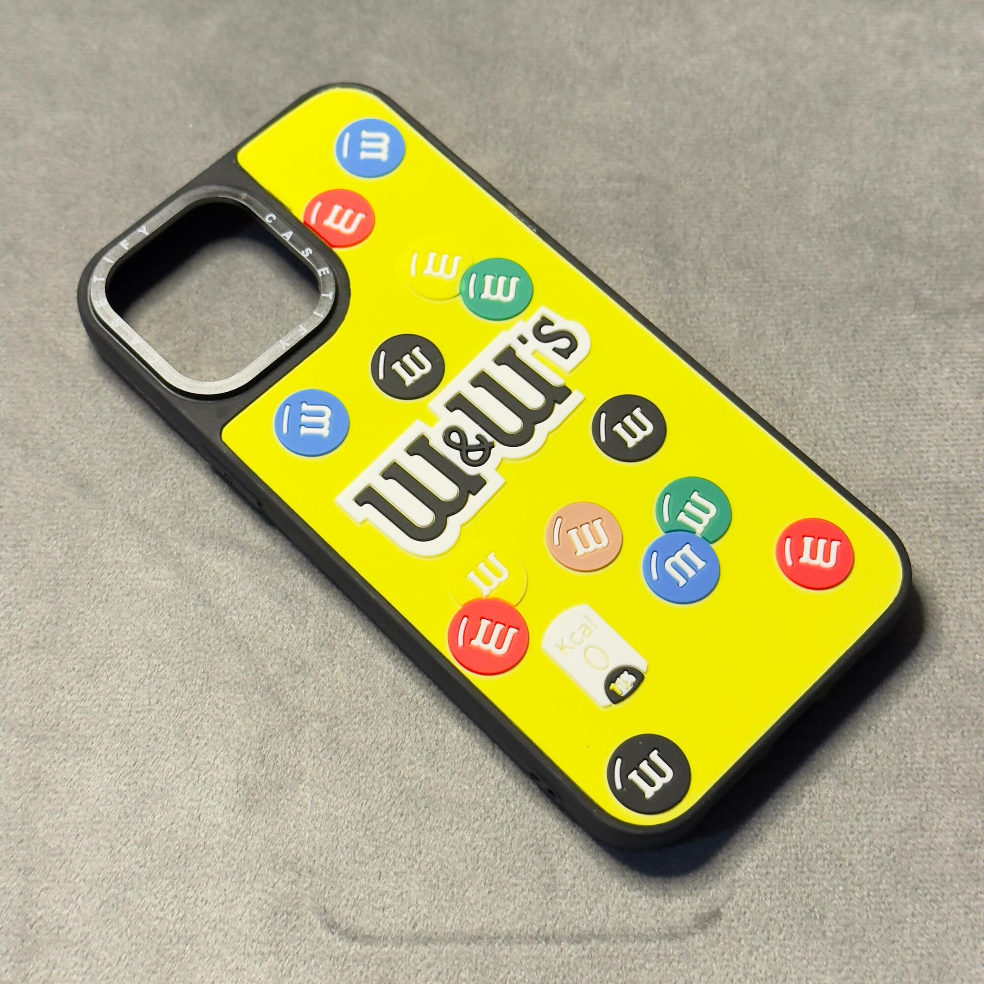 Силиконовый 3D чехол для iPhone 13Pro Max, Casetify брендовые чехлы, дешевые — фото 1