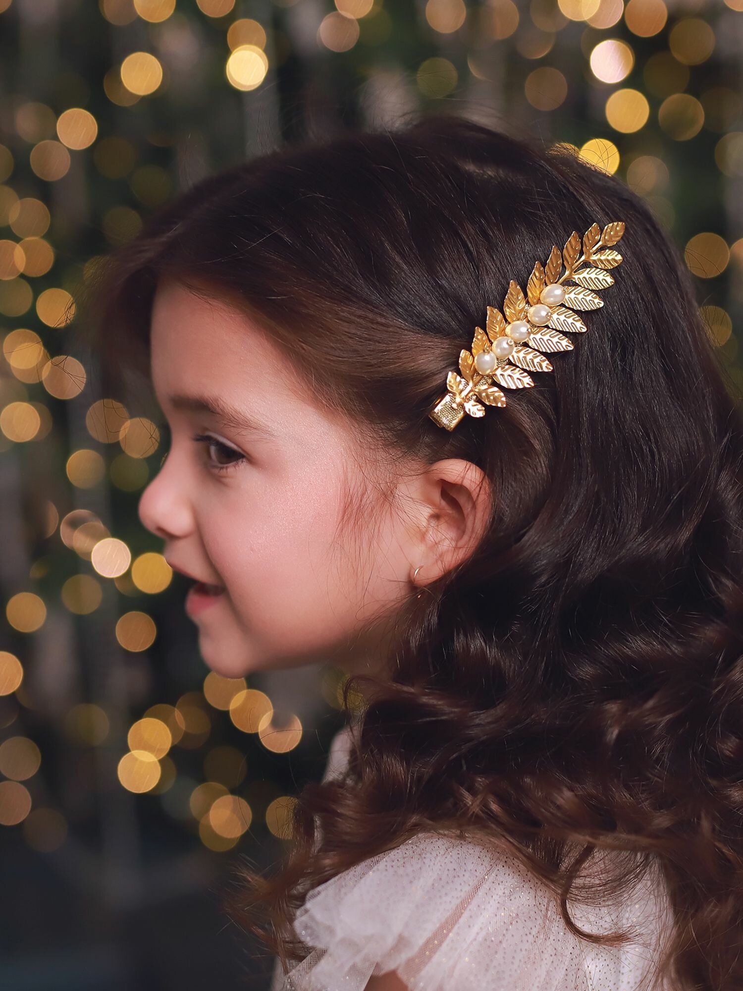 Заколка Андерсен Белоснежка и охотник — фото 1