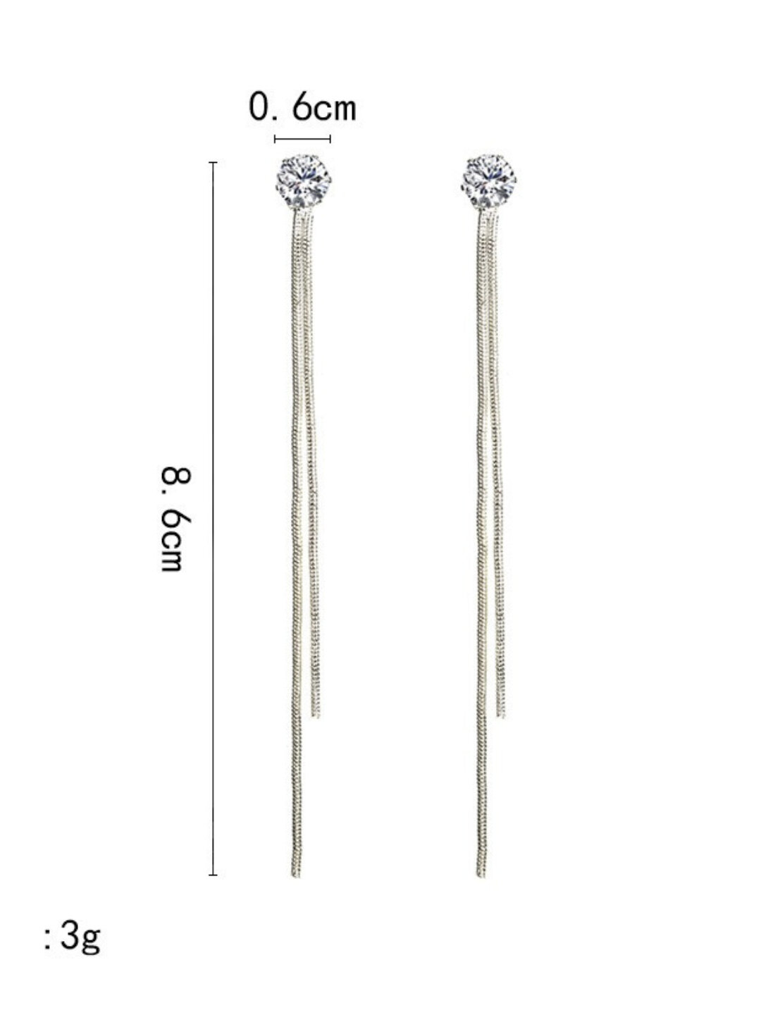 Серьги, серебряный — фото 1