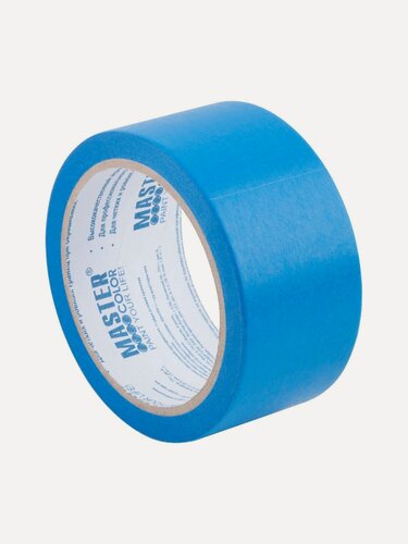 Изображение товара Лента деликатная WASHI синяя Master Color 30-6414 (48мм*25м)