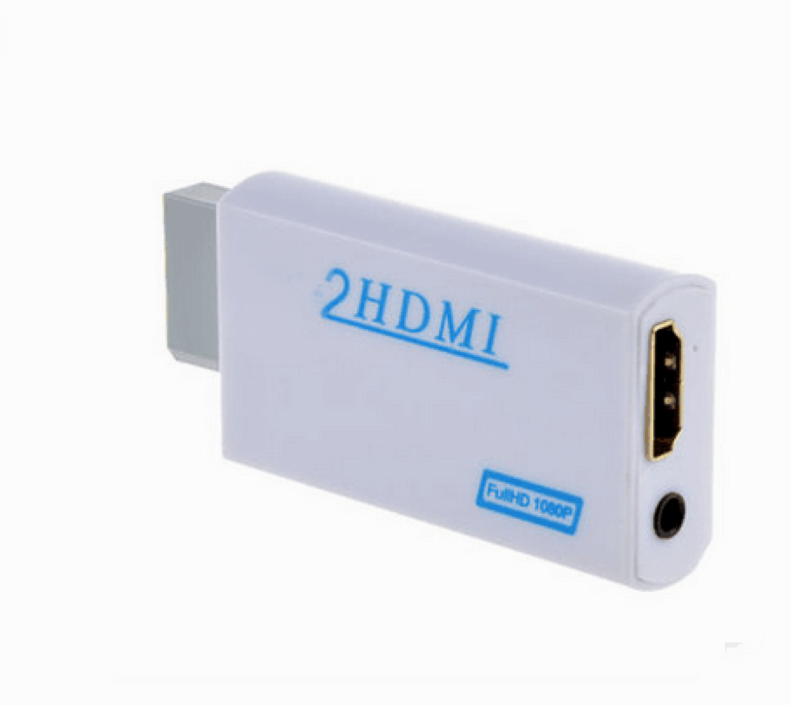 Адаптер-переходник MyPads Wii2-HDMI с аудио AUX 3.5 мм для игровой приставки Nintendo Wii