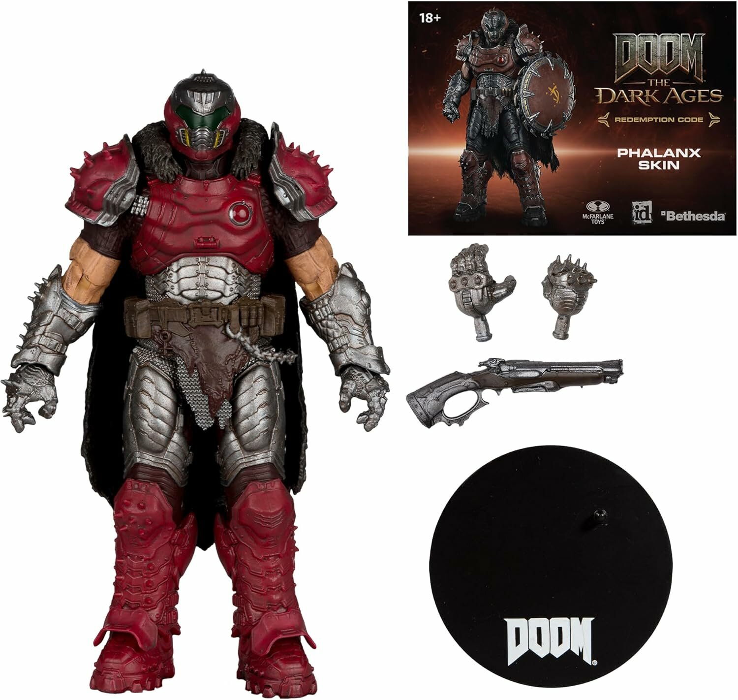Doom The Dark Ages Doom Slayer Phalanx Skin, 17.78 см, 22 точки, аксессуары, DLC код