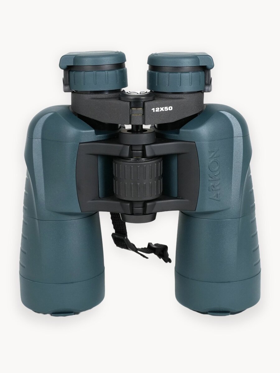 Призменный бинокль Arkon 12x50, призма Porro, угол обзора (70 м/1000 м)