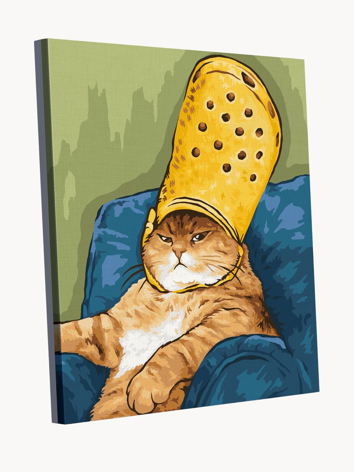 Картина по номерам Холст на подрамнике 40х50 см "Головной убор"