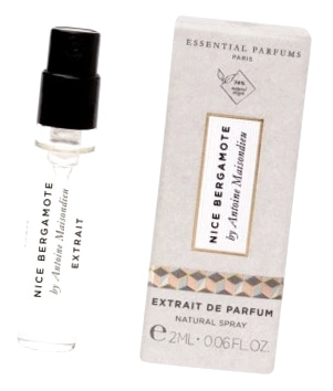 Духи Essential Parfums Nice Bergamote Extrait пробник 2 / Эссенциал Парфюмс Найс Бергамот Экстракт сэмпл парфюма