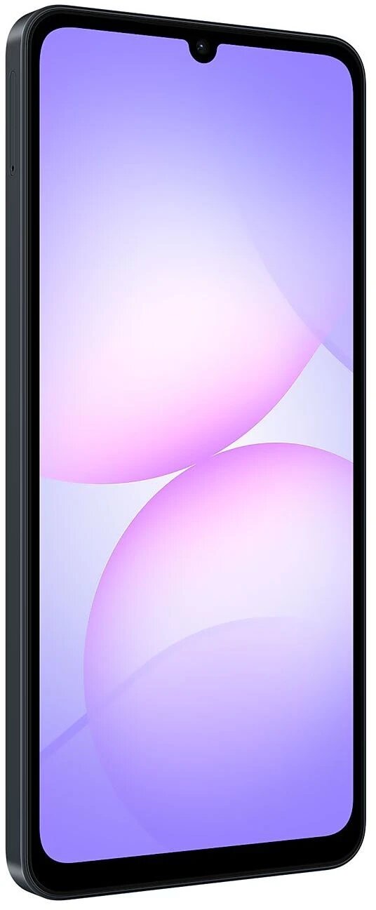 Смартфон Samsung Galaxy A07 6/128GB, экран 6,7", IP54, черный — фото 1