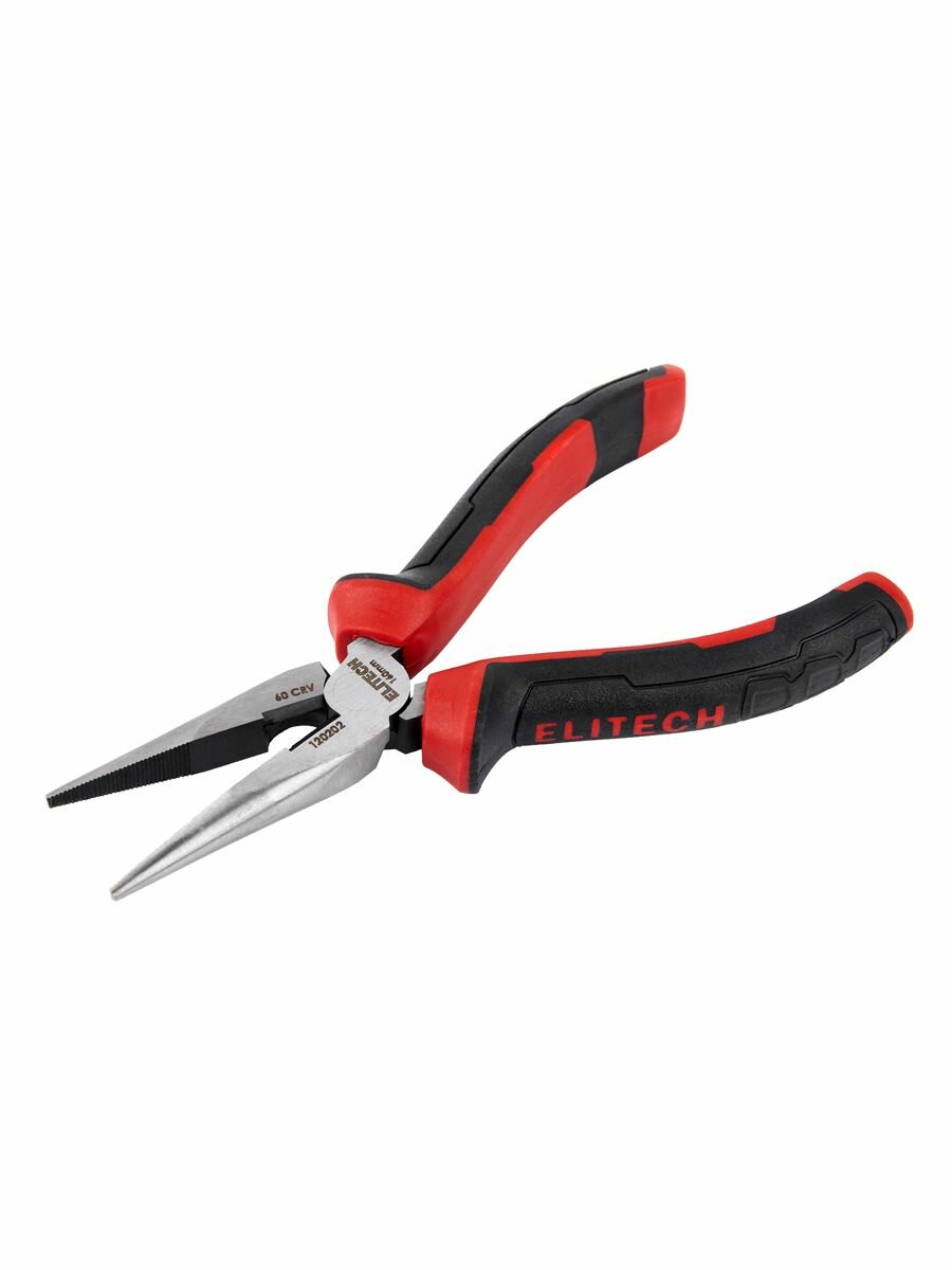 Длинногубцы ELITECH 120202, 160 мм — фото 1
