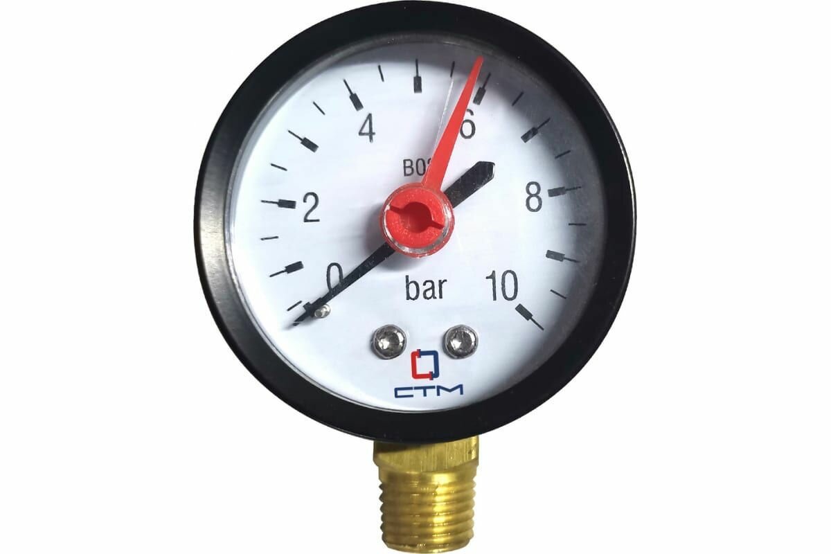 Манометр радиального подключения 1/4