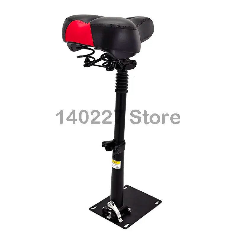 Изображение Седло для электрического Скейтборда для скутера Xiaomi Mijia M365, складное, регулируемое по высоте, амортизирующее, Складное Сиденье, Черный