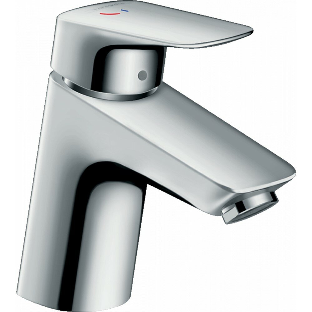 Смеситель для раковины Hansgrohe Logis 70 со сливным гарнитуром 71072000