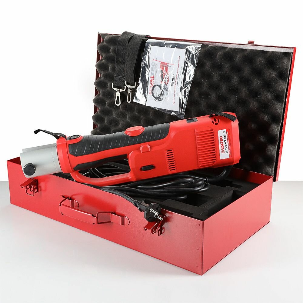 Пресс-инструмент электрический VALTEC VT.1550 UCZ.220, в стальном ящике