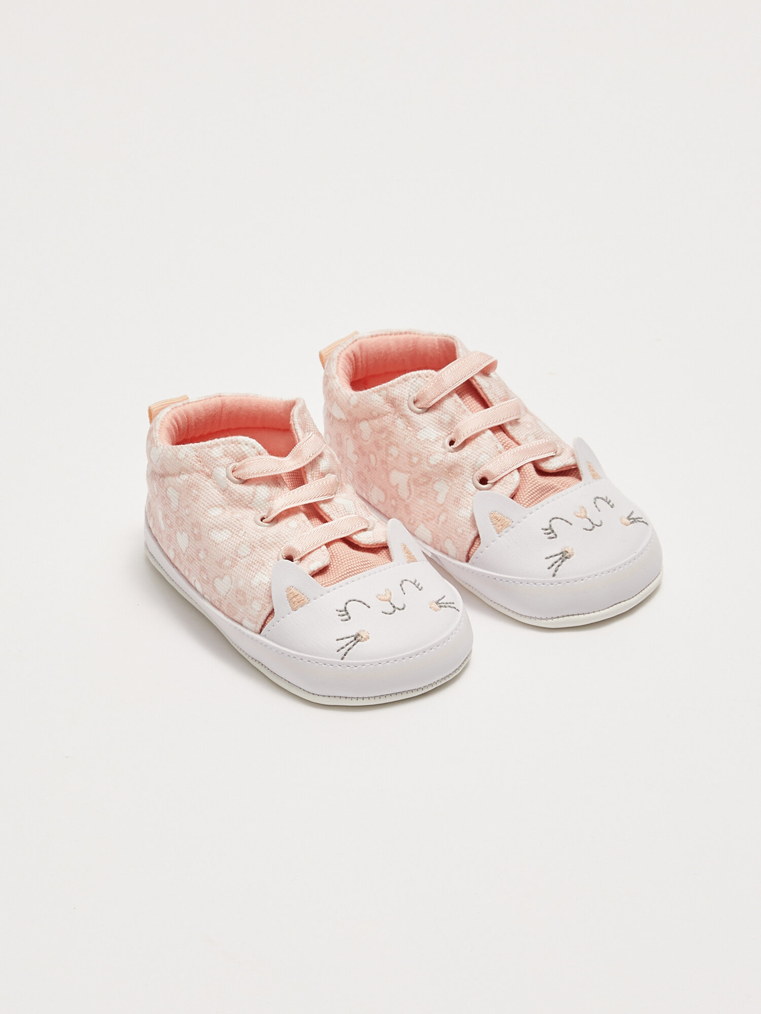 Пинетки LC Waikiki, размер 17 (3-6 месяцев), светло-розовый