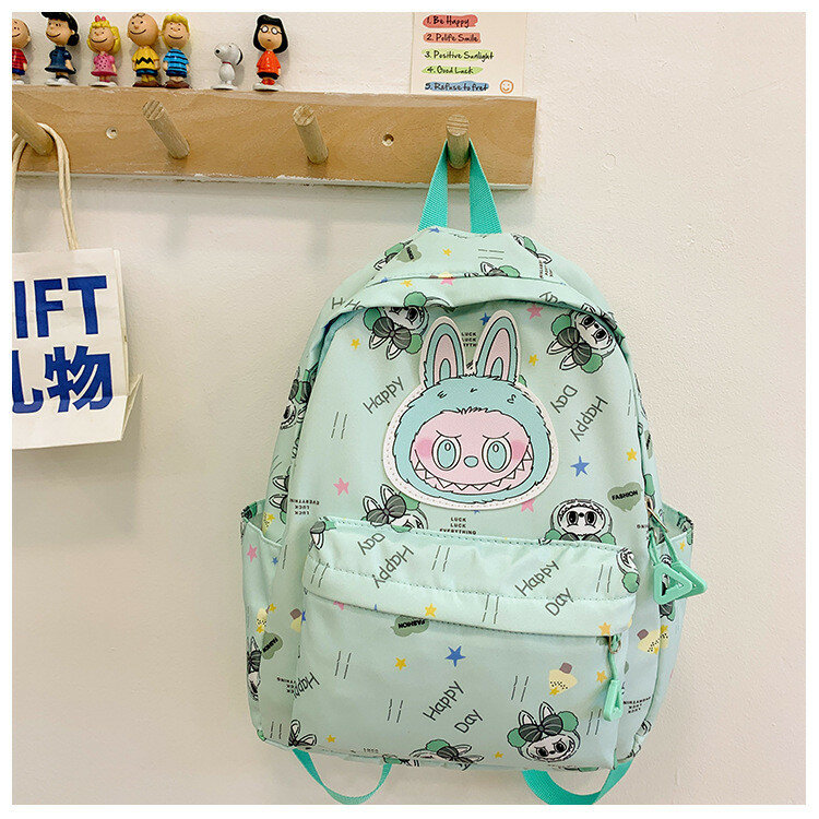 Милый и яркий рюкзак для детей, идеальный для детского сада, от 3 до 5 лет, зеленый.