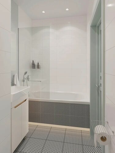 Изображение товара Акриловая ванна DIWO Элиста без опоры 170x70, пристенная, белая, глянцевая, прямоугольная