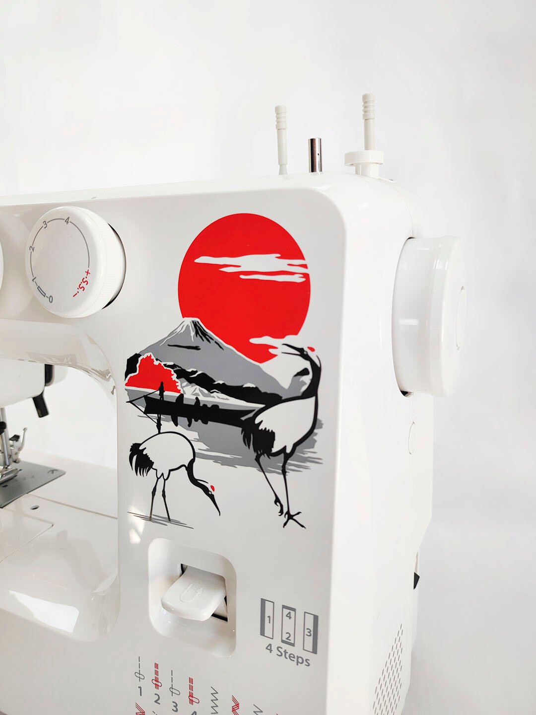Швейная машина Janome 3112, 19 операций, автоматическая петля, белый
