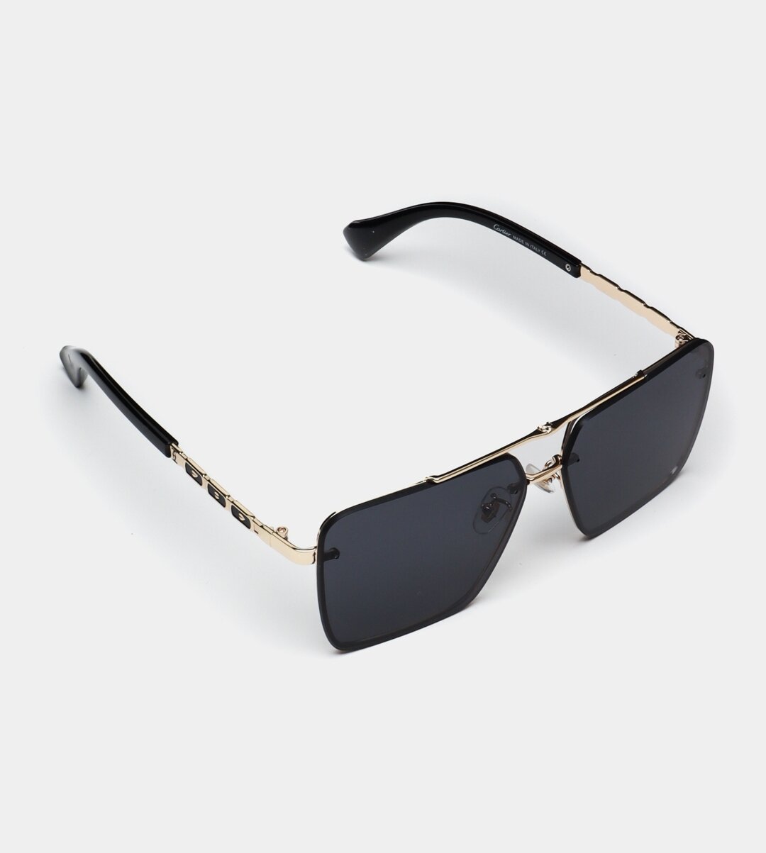 Солнцезащитные очки Cartier, золотистый