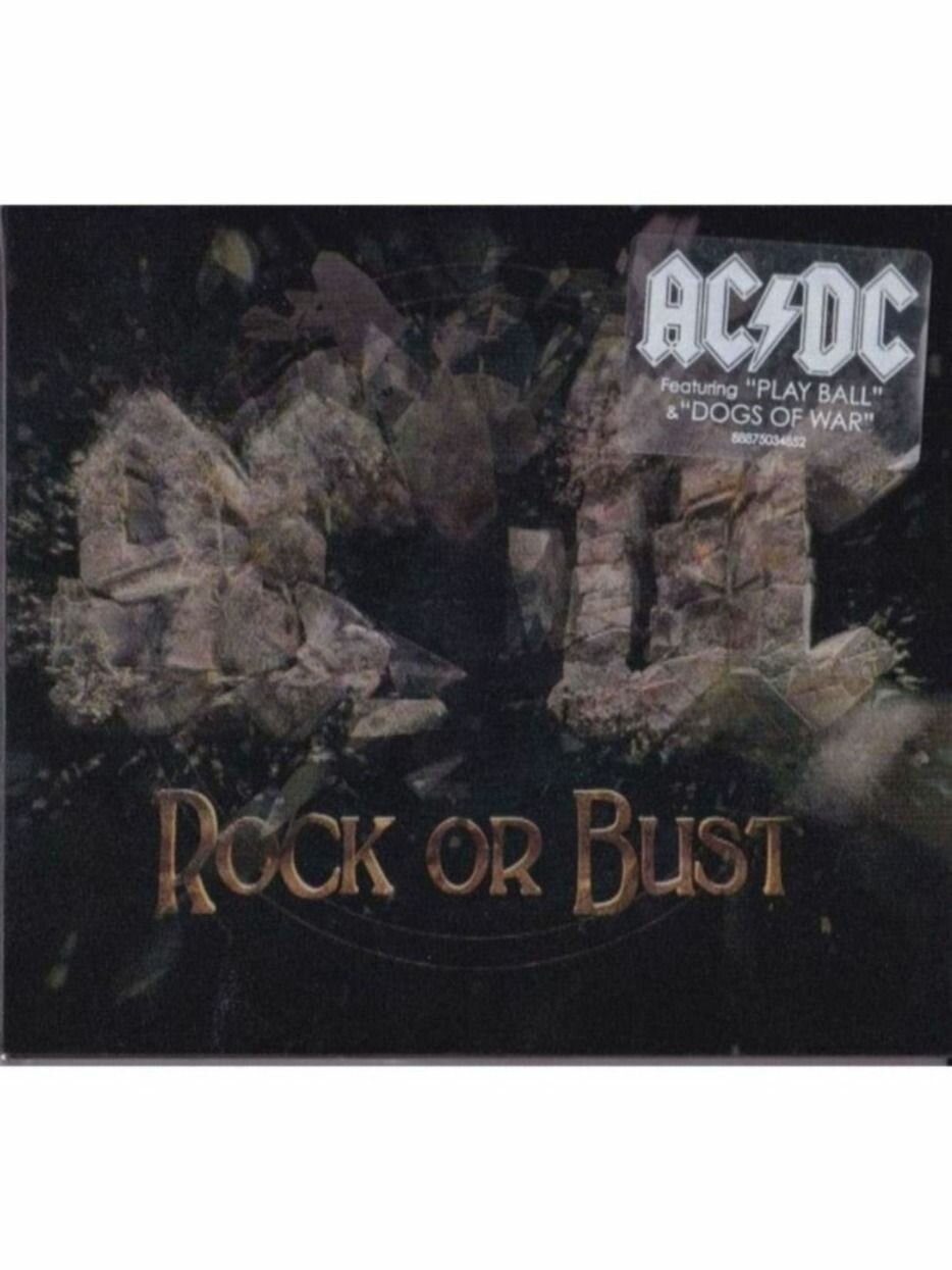 Музыка CD AC/DC - Rock Or Bust CD Album Stereo Digipak Новый