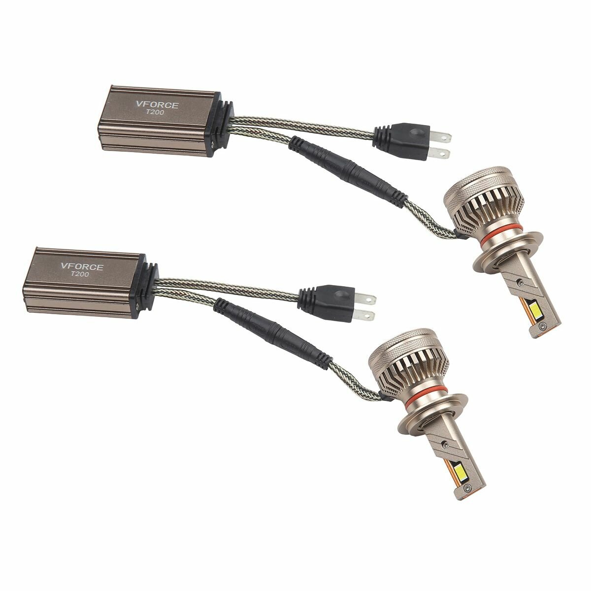 Светодиодные лампы H7, 12-48V, 55W, 7000Lm, 6000К