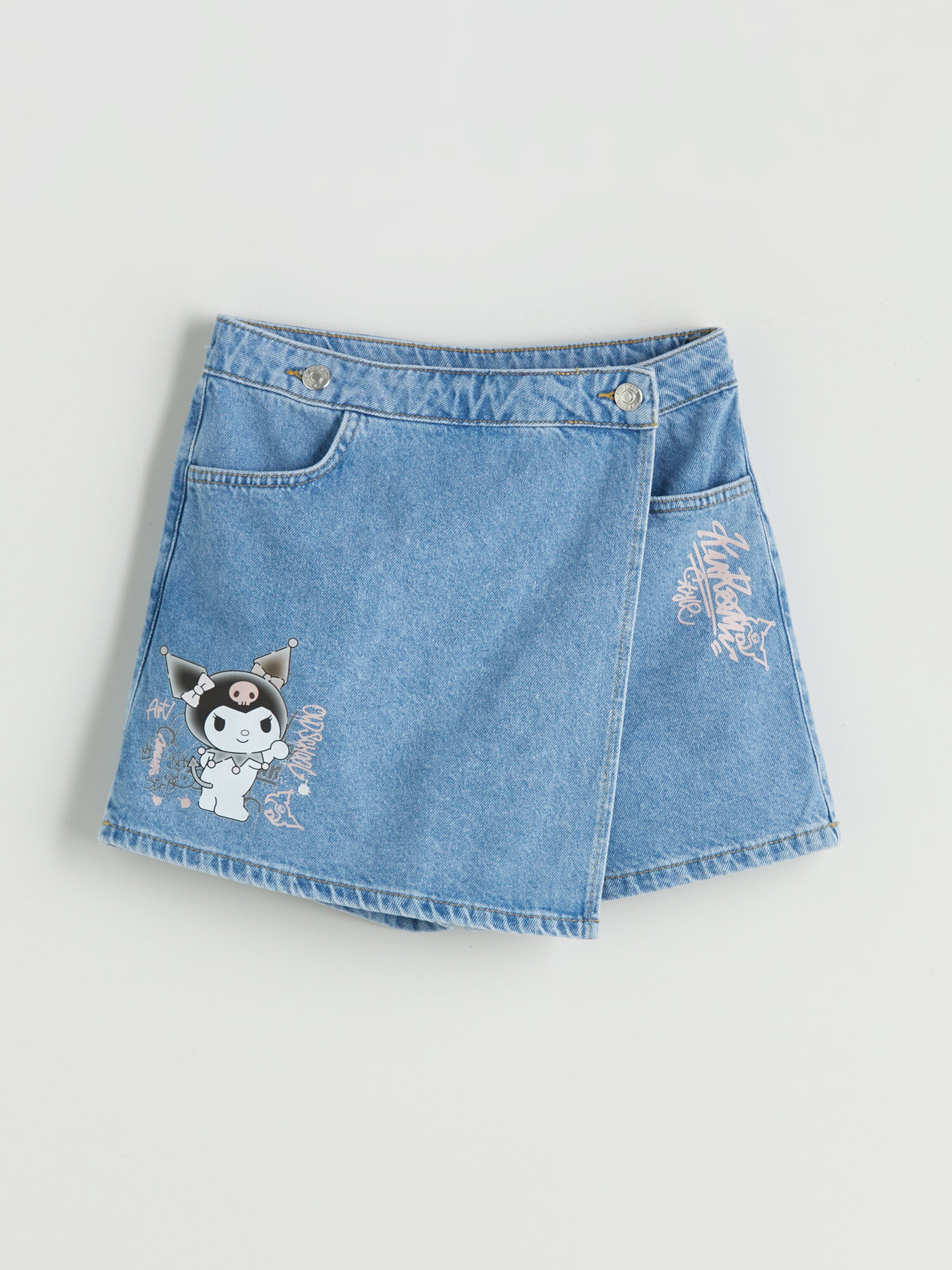 Юбка-шорты LC Waikiki размер 9-10 лет синий