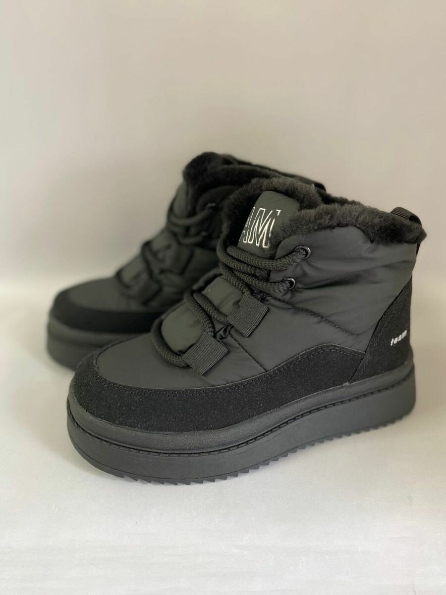 Ботинки Сказка размер 34 чeрный