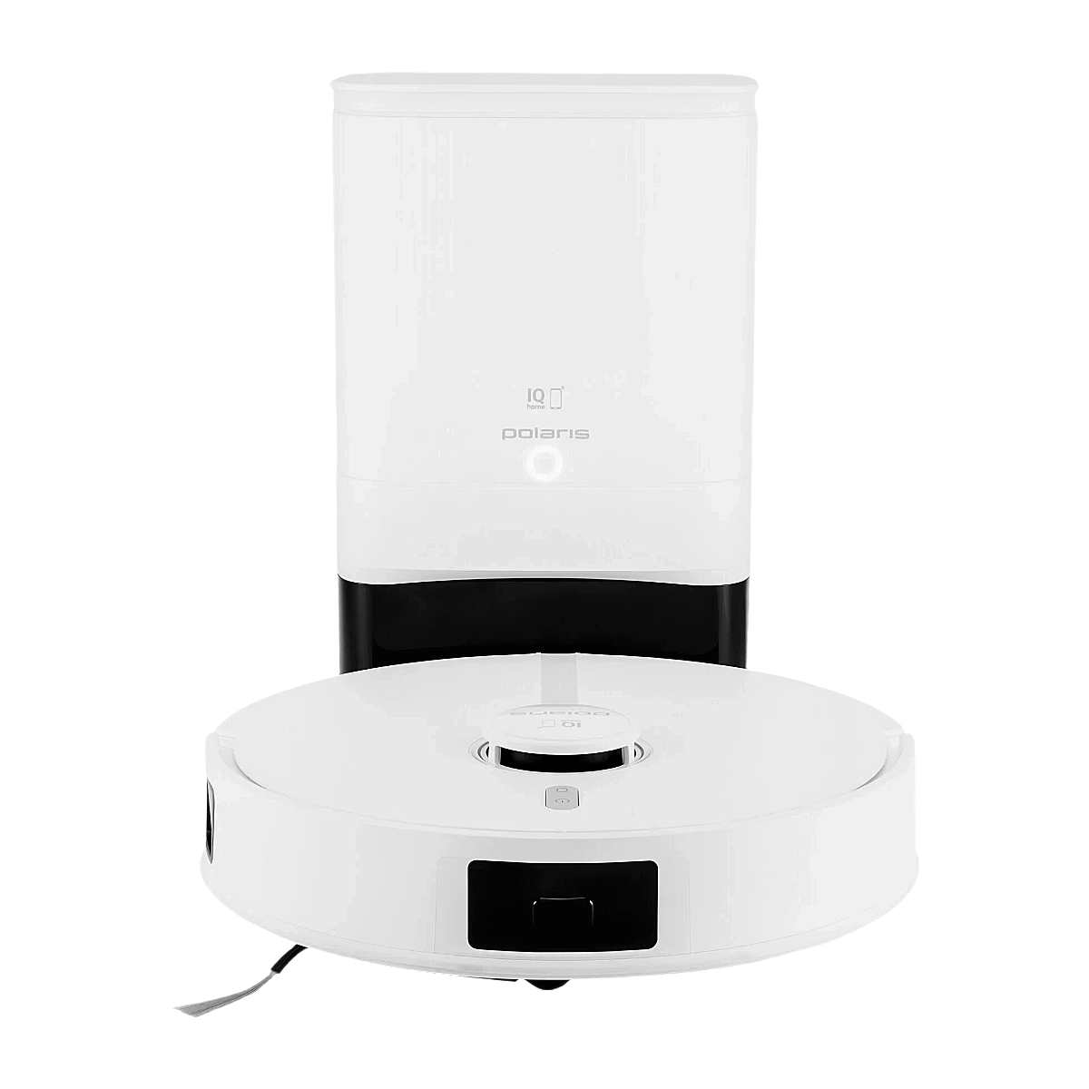 Робот-пылесос POLARIS PVCRDC 5006 WIFI IQ Home, белый 5100 мАч, до 300 минут работы, площадь до 280 кв. м, 5 режимов