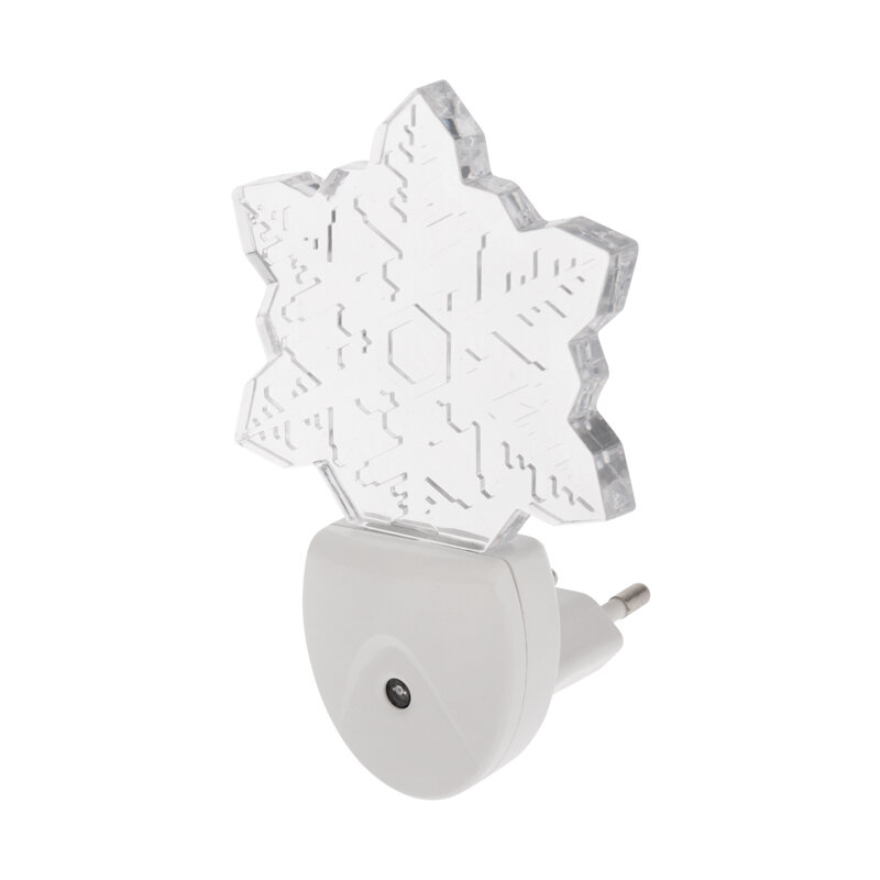 REXANT Ночник светодиодный Rexant снежинка хамелеон свечение мультиколор 7 цветов 230 В