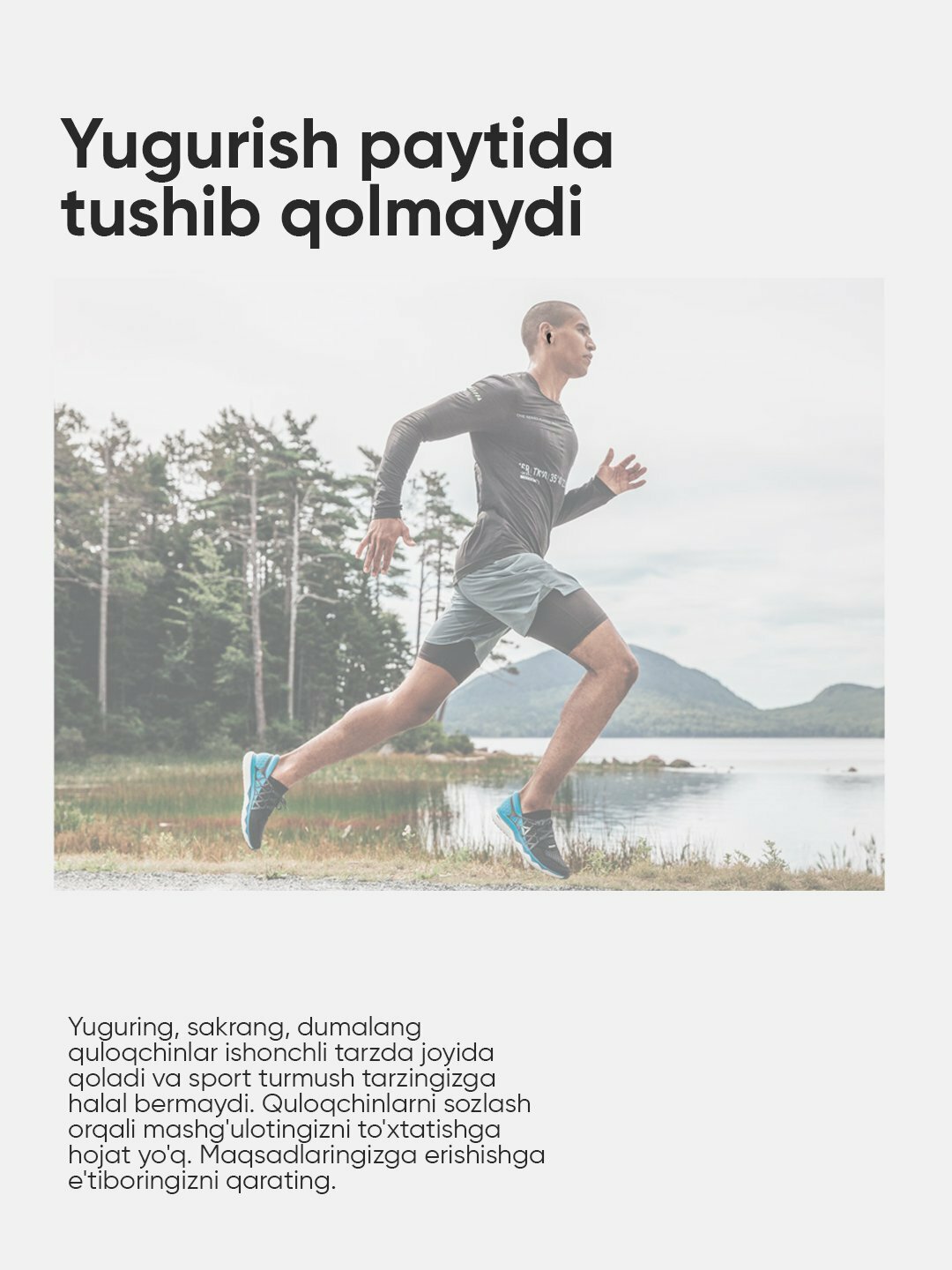 Наушники беспроводные истема шумоподавления (Noise Cancellation) Быстрая зарядка и длительное время автономной работыС — фото 1