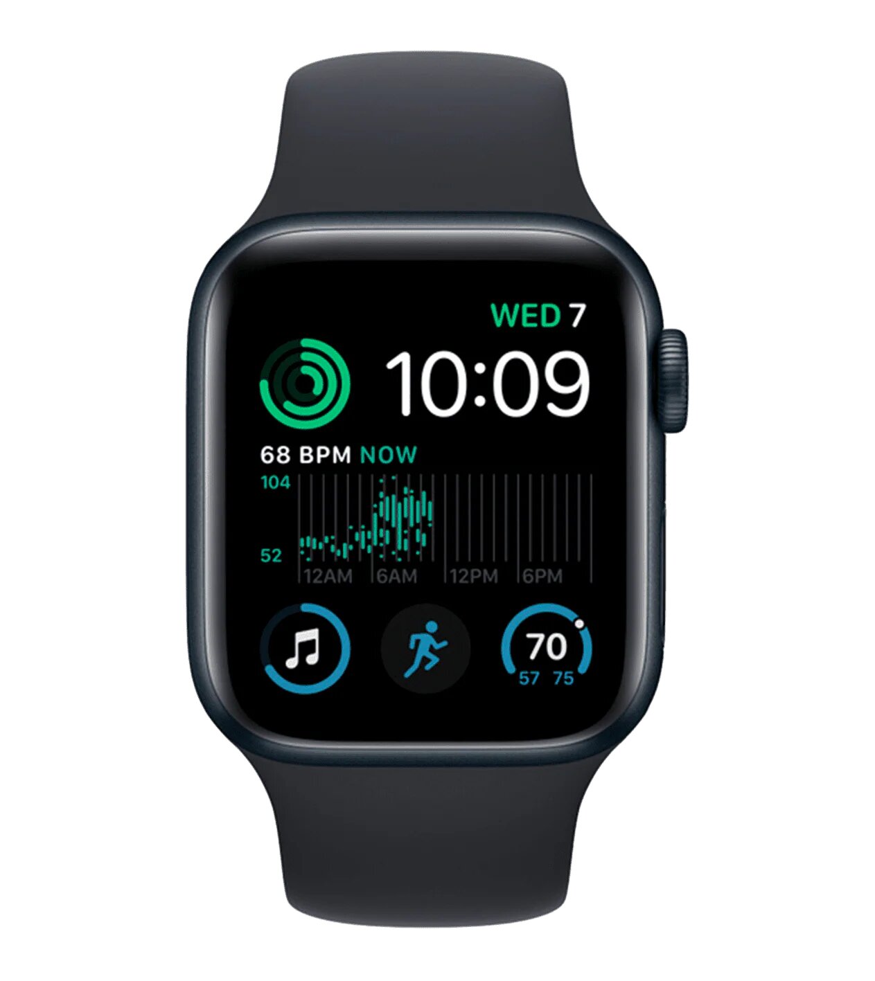 Умные часы Apple Watch SE 2 40мм, 296 мАч, Wi-Fi, Bluetooth 5.3, GPS (в GPS + Cellular модели – поддержка LTE)