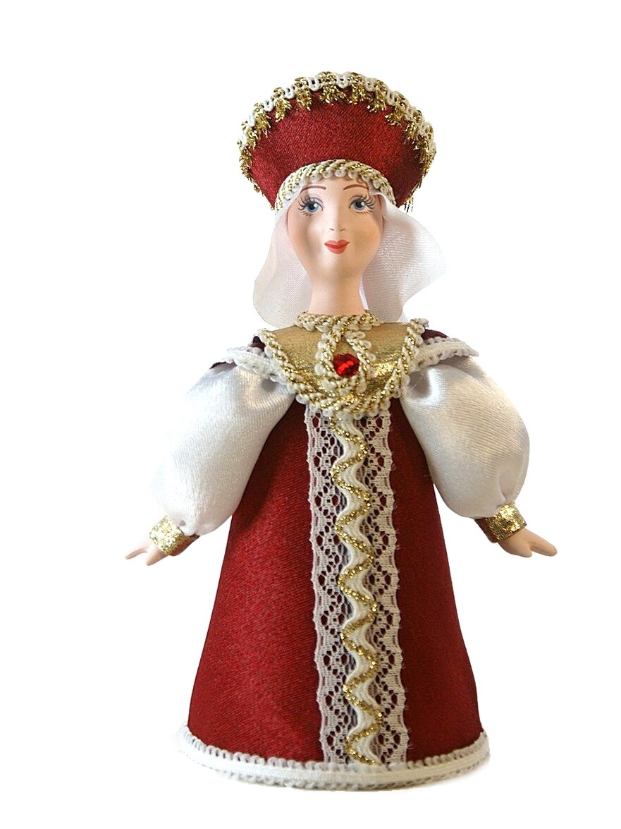 Кукла сувенирная фарфоровая Княгиня