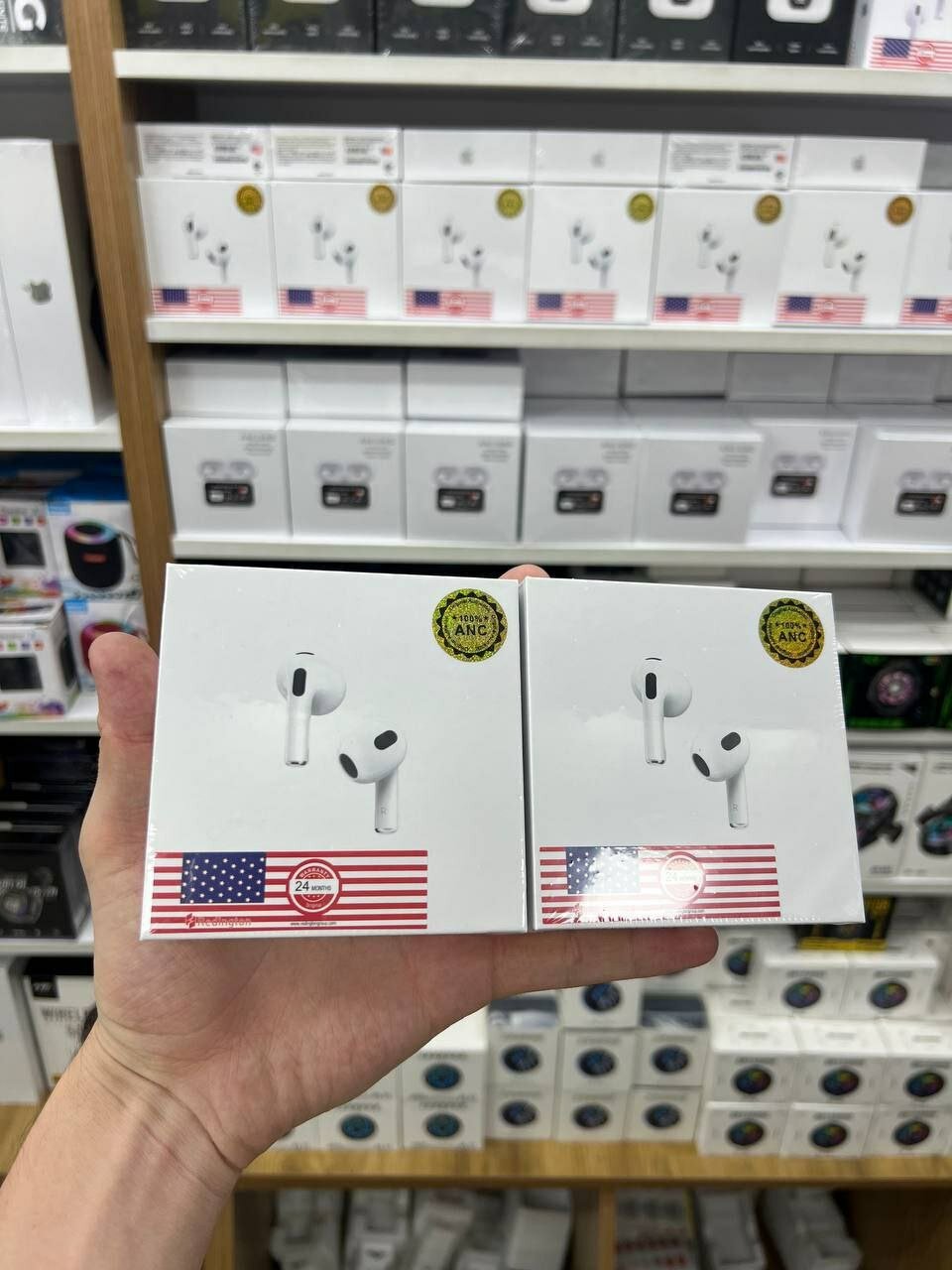 Беспроводные наушники Savdo "AirPods 3", сенсорное управление, с шумоподавлением