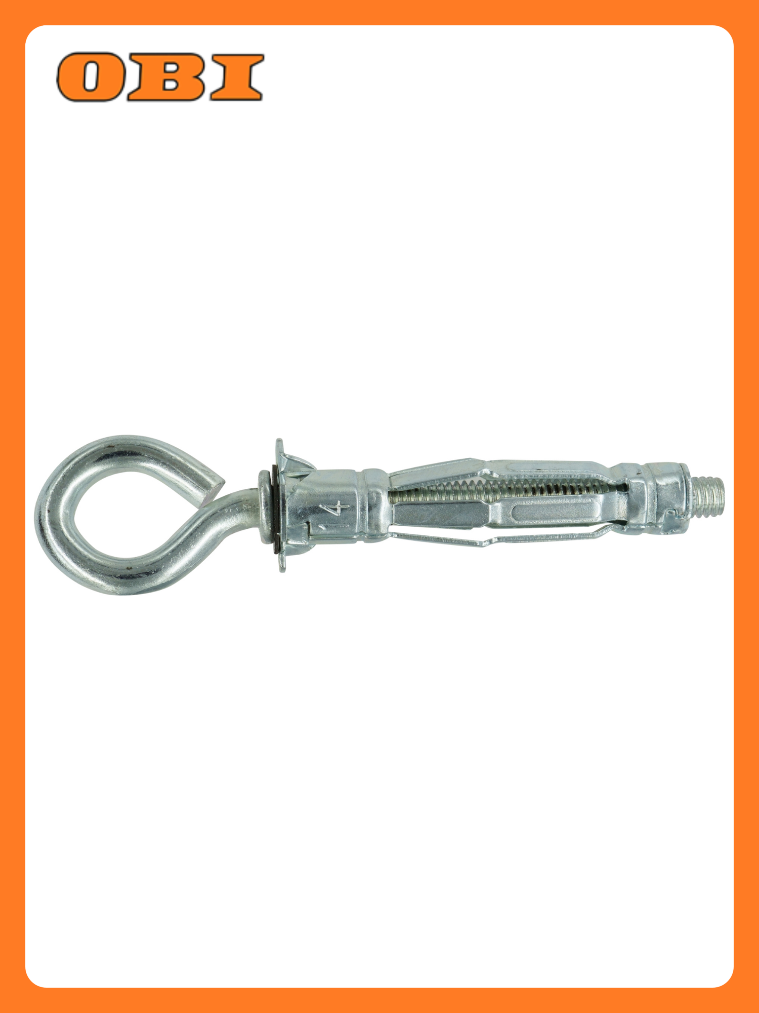 Анкер для листовых материалов с петлей MULTI PRO оцинкованный 6/13мм 2шт