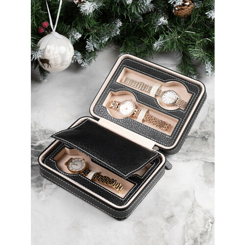 Футляр CLOX, черный/бежевый