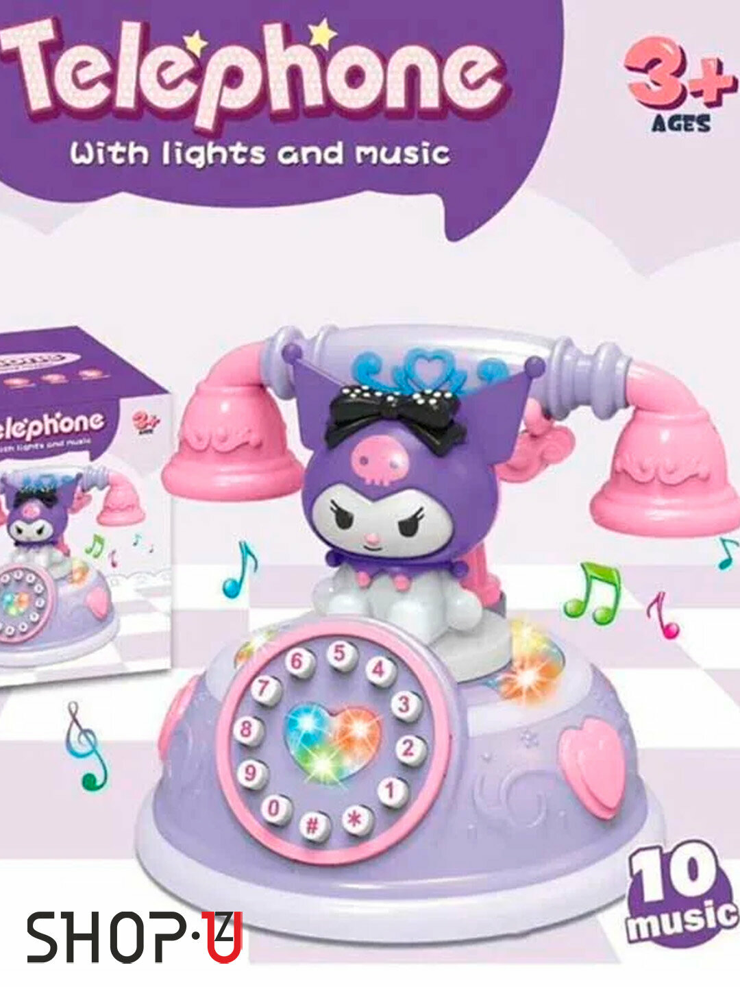 Развивающая музыкальная игрушка, для новорожденных, звуковые и световые эффекты