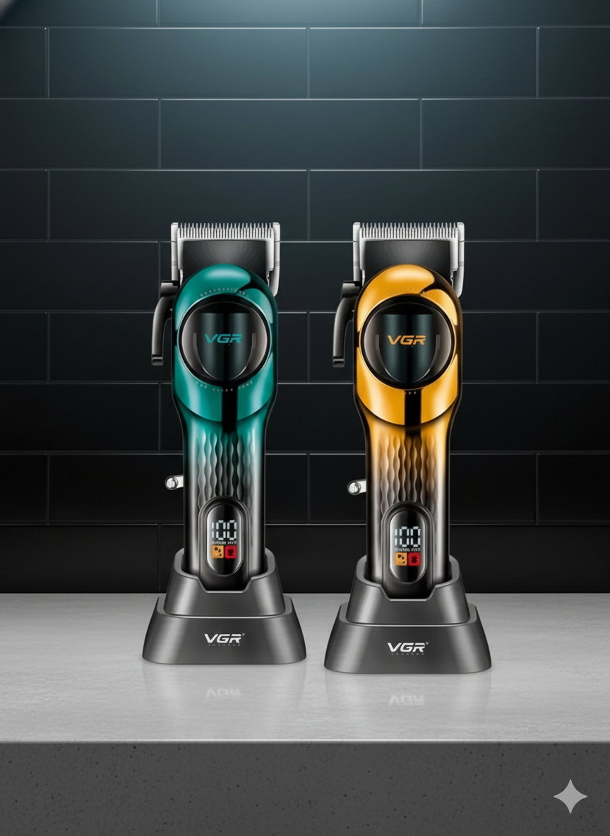 Электрические машинки для стрижки VGR-166, для волос и тела, нержавейка, питание от USB