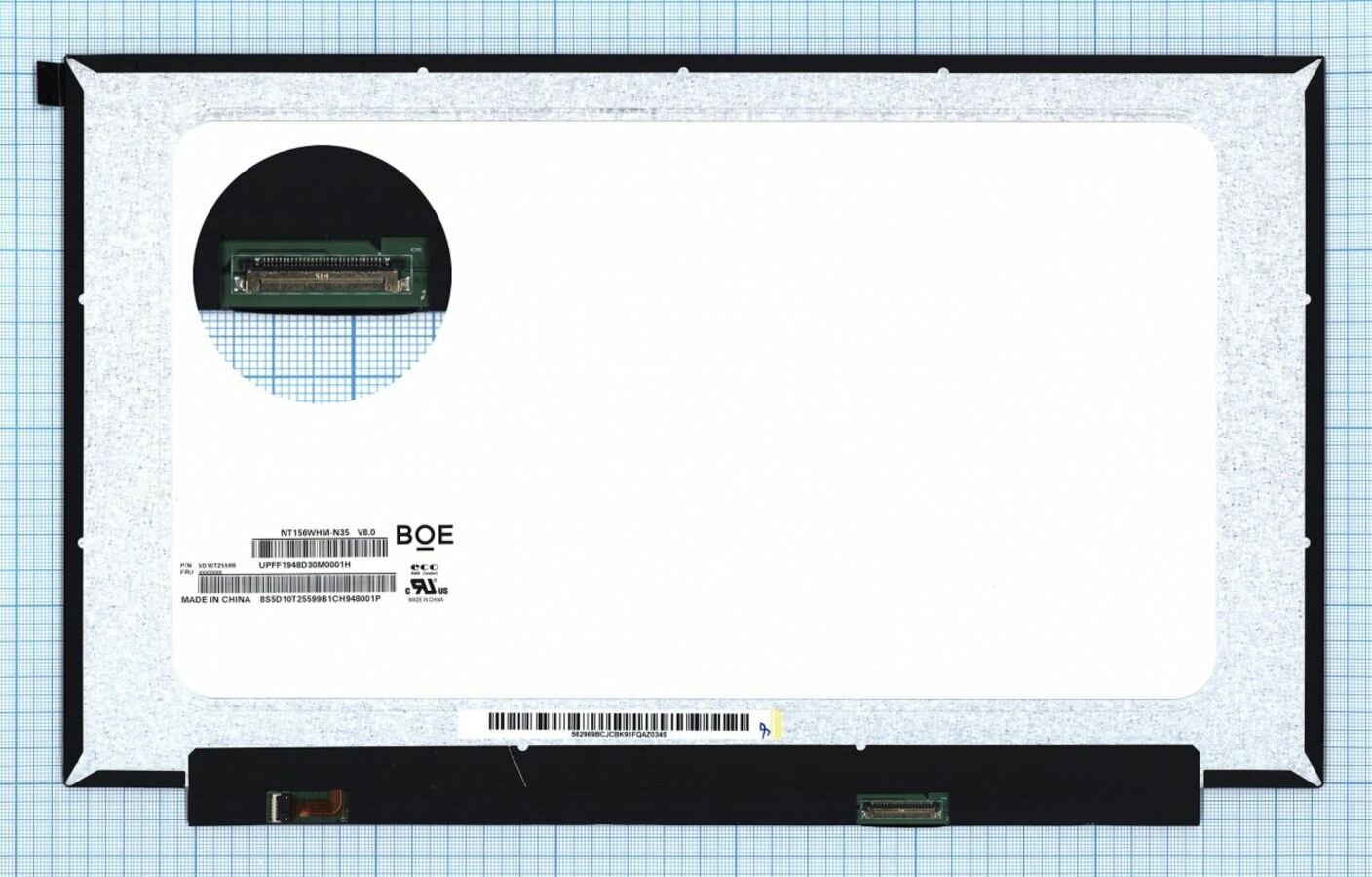 Матрица совместимая с NT156WHM-N35 glossy — фото 1